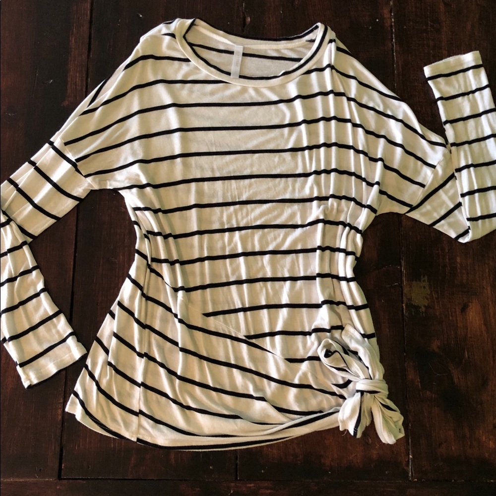Striped long sleeve